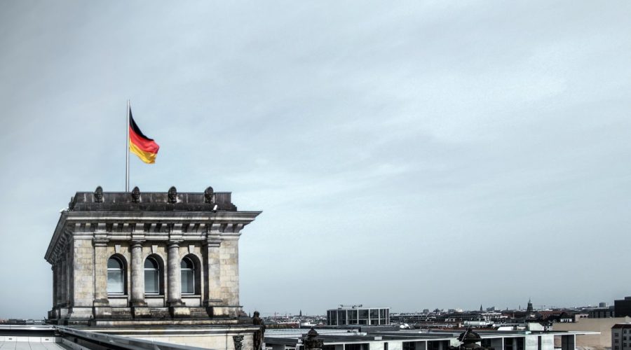 What is the German Chancellery and what role does it play in Berlin, Germany?